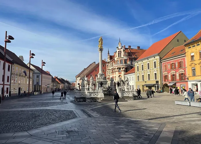Old Town's Legend: Center With Balcony