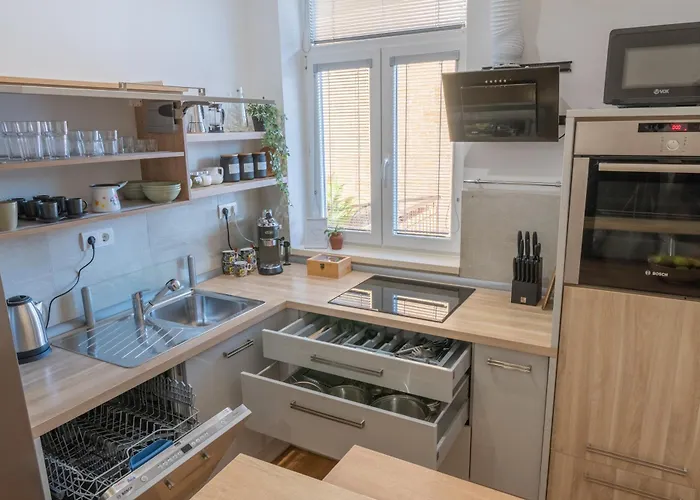 Old Town's Legend: Center With Balcony